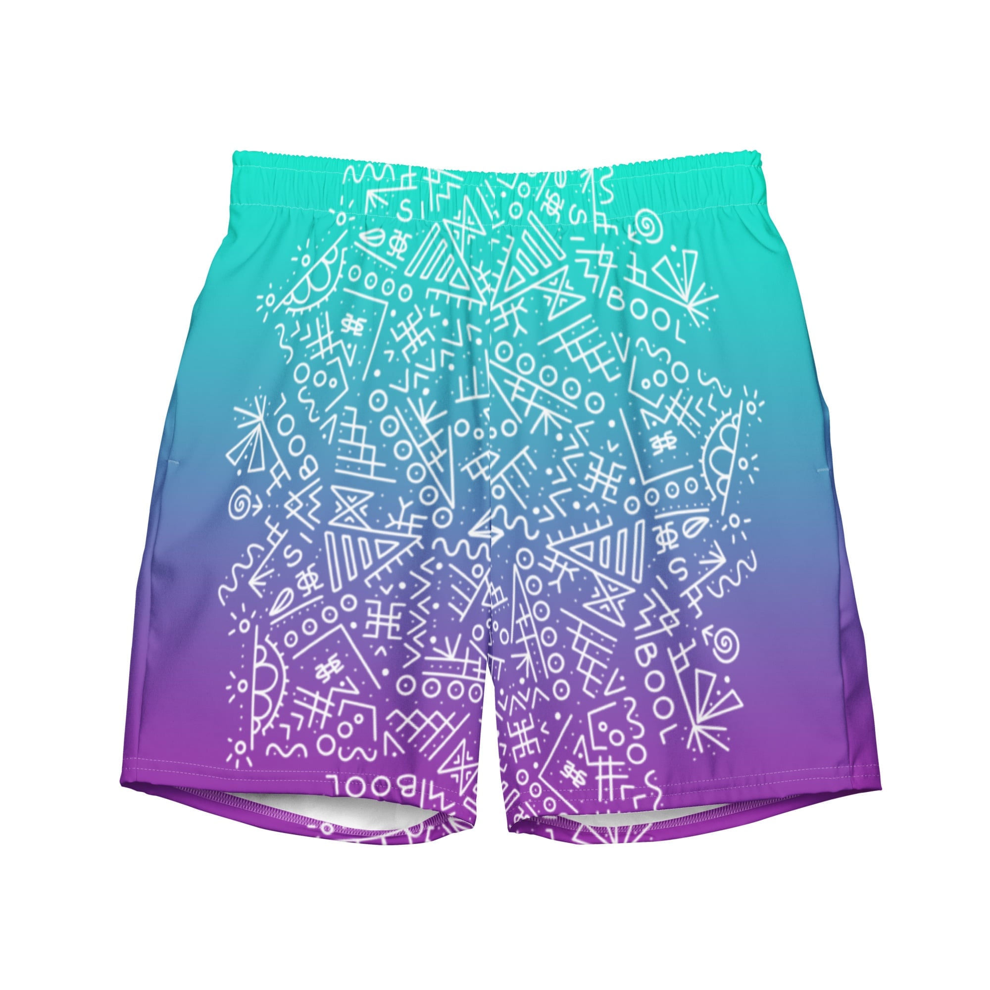 Bañador Hombre Unity Turquesa-Morado