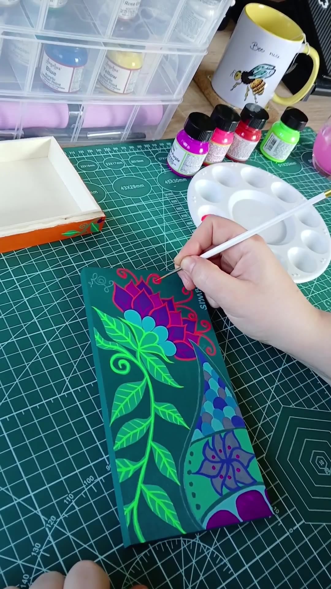 Caja reciclada Joyero